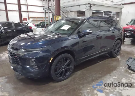 2020 Chevrolet Blazer Awd Rs из США, поврежденный, VIN 3GNKBKRS1LS651709